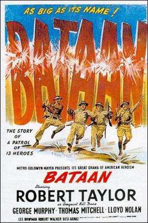 Poster for Bataan (1943)