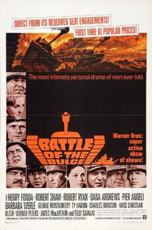 Poster for Battle of the Bulge (1965)