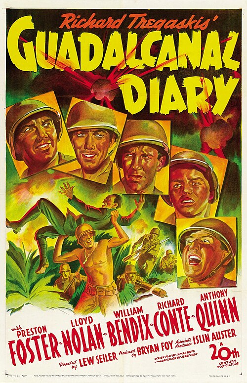 Poster for Guadalcanal Diary (1943)
