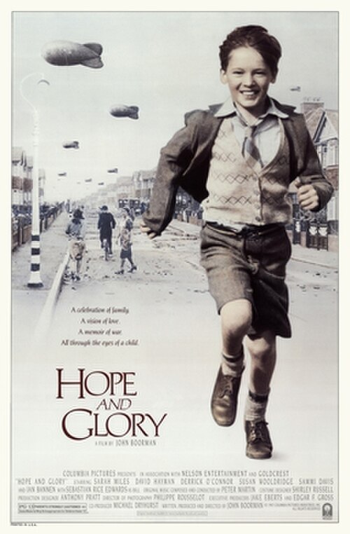 Poster for Hope and Glory (1987)