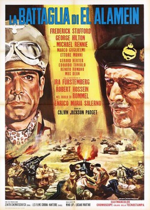 Poster for The Battle of El Alamein (1969)