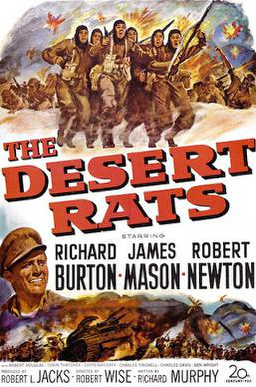 Poster for The Desert Rats (1953)